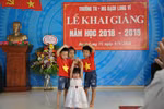 Lễ khai giảng giữa Vịnh Bắc Bộ
