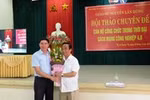 Thầy Nguyễn Lân Dũng nói chuyện về thời đại 4.0 ở Quảng Trị