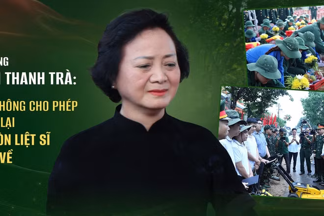 Phó Thủ tướng Phạm Thị Thanh Trà: "Chiến dịch 500 ngày đêm" và khát vọng đưa các liệt sĩ trở về