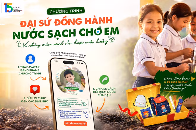 Nước sạch học đường: Từ góc nhìn của thế hệ trẻ đến quyết định hành động vì cộng đồng