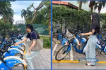 Ứng dụng xe đạp công nghệ TNGo “mở lối” cho giao thông xanh