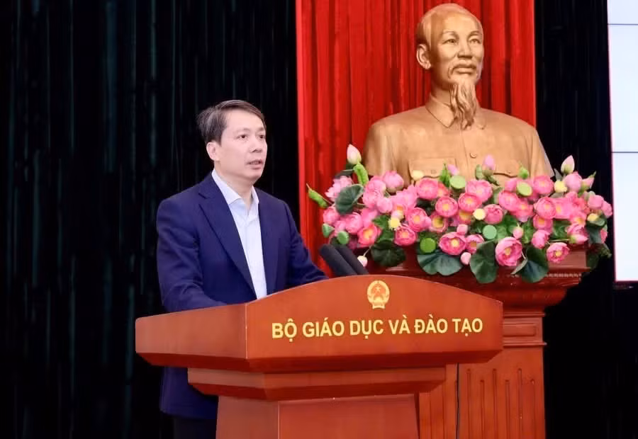Tân Thứ trưởng Bộ Giáo dục và Đào tạo Phạm Quang Hưng.