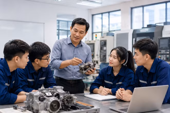 So với cuối năm 2024, cả nước giảm 382 cơ sở giáo dục nghề nghiệp công lập