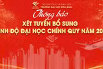 Trường Đại học Hòa Bình thông báo xét tuyển bổ sung trình độ đại học hệ chính quy 2025
