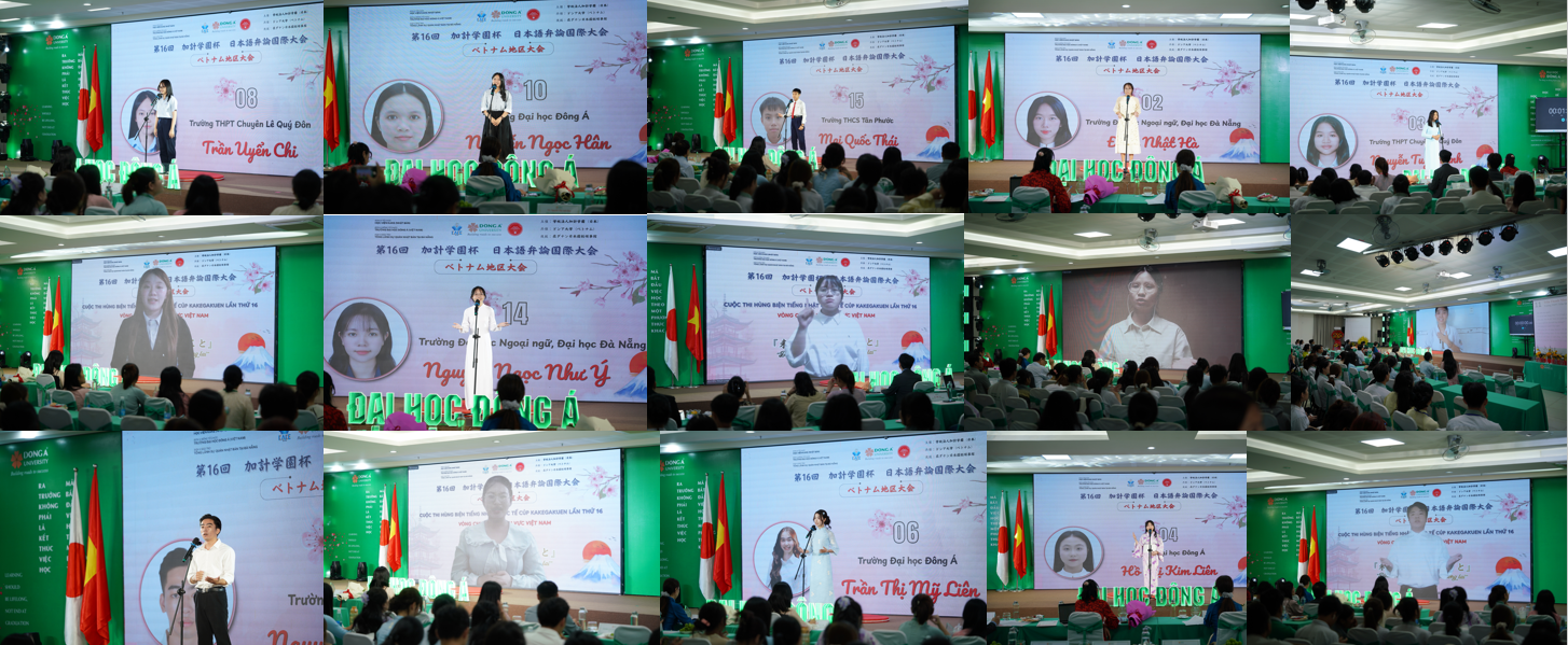 Các thí sinh tham gia cuộc thi. Ảnh: NTCC.