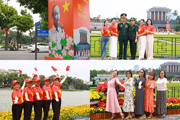Hà Nội rực rỡ cờ hoa dịp Quốc khánh 2/9, người dân vui mừng trước sự phát triển của đất nước
