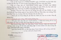 TH Chu Văn An yêu cầu đóng tiền học qua Viettel Money phí giao dịch 3.300 đồng, phụ huynh băn khoăn