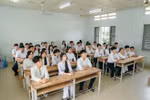 Học sinh Trường Trung học phổ thông Nguyễn Huệ - Cam Lâm (tỉnh Khánh Hòa). Ảnh website nhà trường