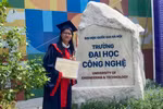 Lê Thị Hải Anh là thủ khoa ngành Khoa học máy tính năm 2026 của Trường Đại học Công nghệ, Đại học Quốc gia Hà Nội. Ảnh: NVCC