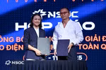 Biên bản hợp tác giữa Ocean Entertainment Group với đơn vị đồng tổ chức Beat Network và đơn vị đồng hành Kim cương Ngân hàng Thương mại cổ phần Hàng Hải Việt Nam (MSB) – Cùng Vươn tầm đã chính thức được ký kết thành công. Ảnh: BTC