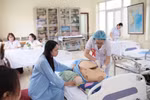Sinh viên Trường Cao đẳng Y tế Hà Nội. Ảnh: Website Nhà trường.
