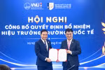 PGS.TS Nguyễn Anh Tuấn được bổ nhiệm làm Hiệu trưởng Trường Quốc tế – ĐHQGHN