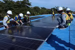 Sinh viên Trường Cao đẳng Công nghệ - Năng lượng Khánh Hòa. Ảnh: NTCC