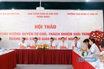 Tự chủ gắn với trách nhiệm giải trình giúp hệ thống GDNN mở, linh hoạt, hiện đại, hội nhập
