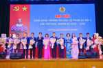 Ban Chấp hành Công đoàn nhiệm kỳ 2025-2030 ra mắt Đại hội.