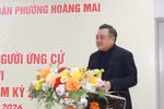 Chủ nhiệm Ủy ban Kiểm tra Trung ương Trần Sỹ Thanh phát biểu