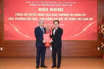 GS.TS Nguyễn Trung Việt được chuẩn y giữ chức Bí thư Đảng ủy Trường Đại học Thủy lợi