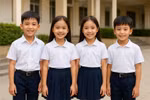 Nhiều bức xúc, phụ huynh đặt câu hỏi: "Nhà trường có nên "ôm" việc mua đồng phục?"