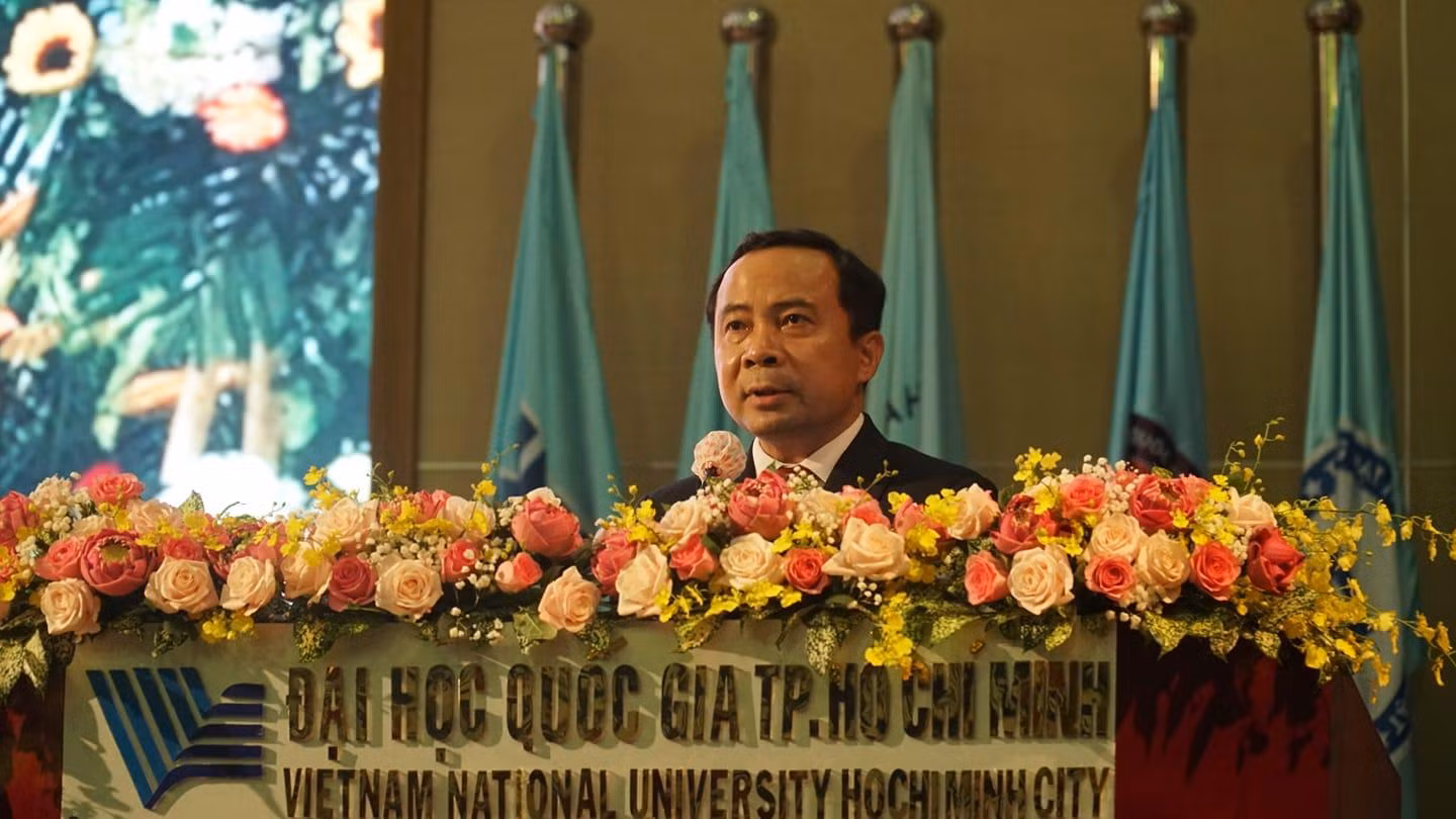 Phó Giáo sư Vũ Hải Quân, Phó Giám đốc Đại học Quốc gia Thành phố Hồ Chí Minh (ảnh: VNUHCM)