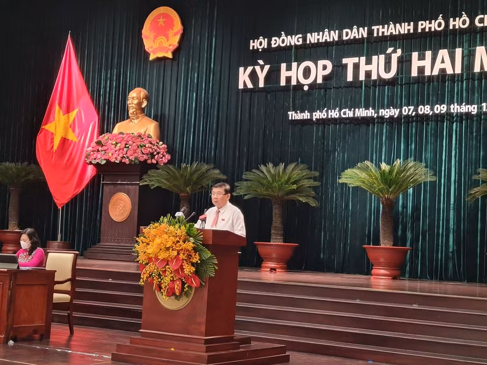 Ông Nguyễn Thành Phong - Chủ tịch Ủy ban nhân dân Thành phố Hồ Chí Minh (ảnh: P.L) Ông Nguyễn Thành Phong - Chủ tịch Ủy ban nhân dân Thành phố Hồ Chí Minh (ảnh: P.L)