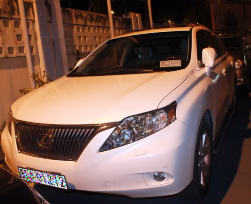 Mr Đàm với Lexus RX350