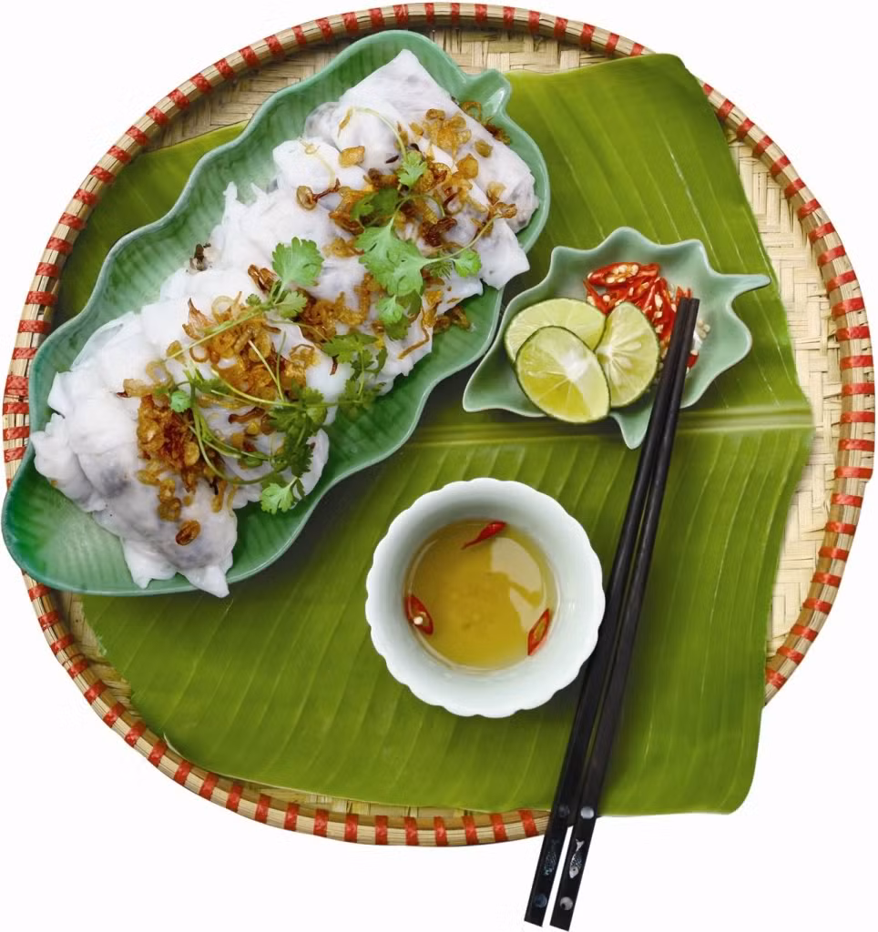 1. Bánh cuốn Thanh Trì, 66 Tô Hiến Thành. Bột làm bánh cuốn là loại gạo đặc biệt ngâm nước sạch xay nhuyễn vừa nước. Bột bánh khi xay xong phải đảm bảo vừa trắng, sánh không đặc không nát. 1. Bánh cuốn Thanh Trì, 66 Tô Hiến Thành. Bột làm bánh cuốn là loại gạo đặc biệt ngâm nước sạch xay nhuyễn vừa nước. Bột bánh khi xay xong phải đảm bảo vừa trắng, sánh không đặc không nát.
