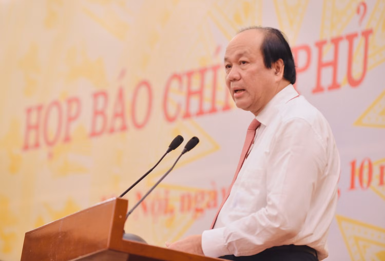 Bộ trưởng Mai Tiến Dũng. Ảnh: Nhật Bắc/VGP