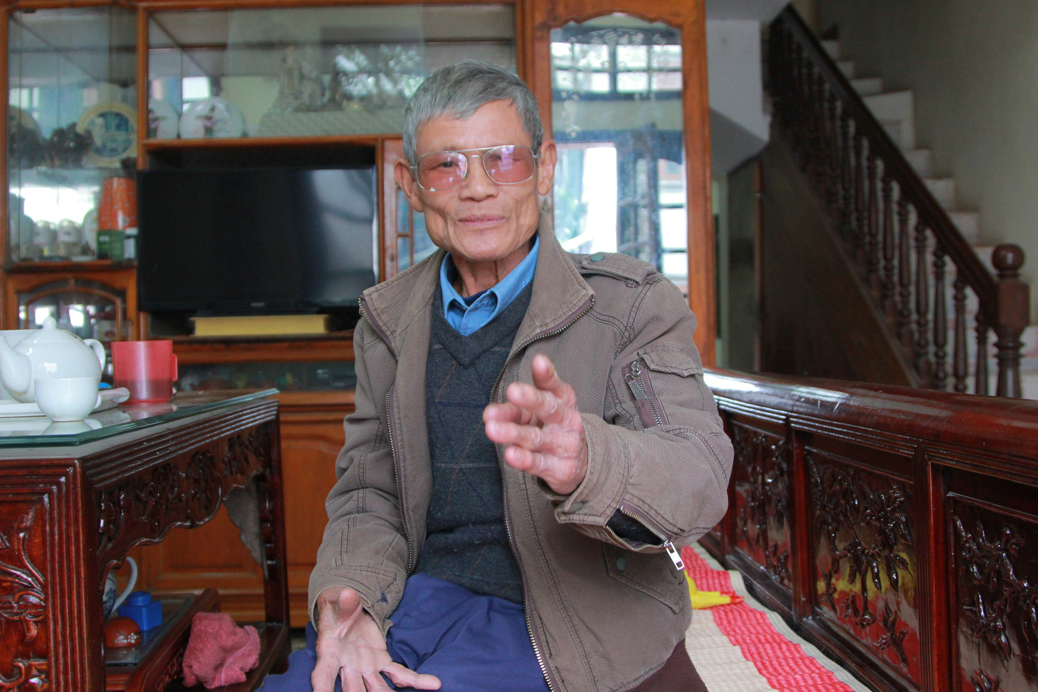Ông Nguyễn Văn Giáp (Ảnh: Mạnh Đoàn)