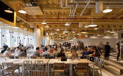 Nhà ăn đơn giản, mộc mạc Nhà ăn đơn giản, mộc mạc