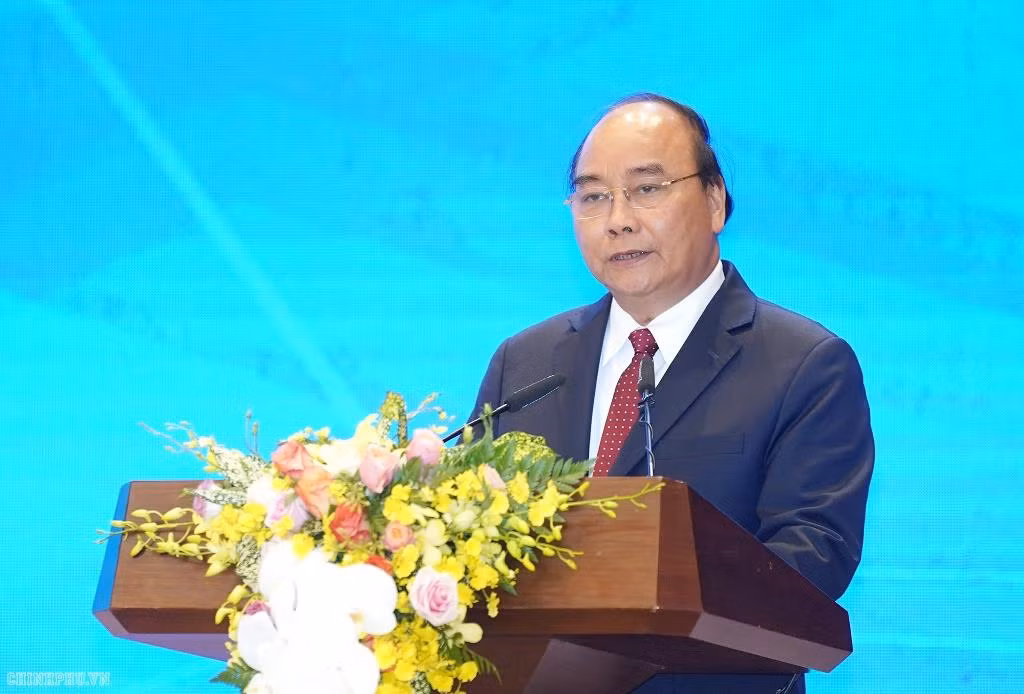 Thủ tướng phát biểu. Ảnh: VGP