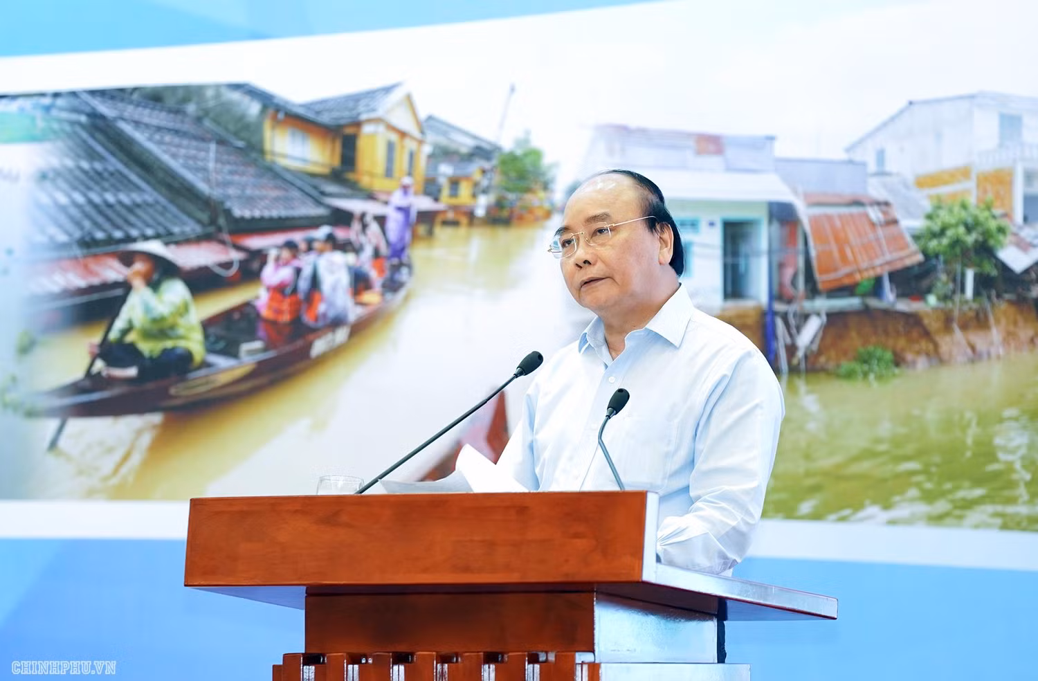 Thủ tướng phát biểu. Ảnh: VGP Thủ tướng phát biểu. Ảnh: VGP