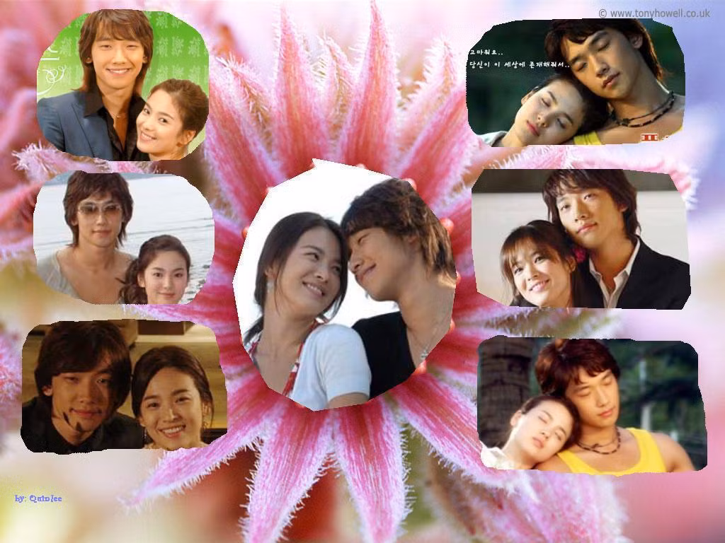 Những hình ảnh lãng mạn về cặp đôi Bi Rain và Song Hye Kyo trong thời gian hai người cùng hợp tác trong bộ phim Ngôi nhà hạnh phúc.
