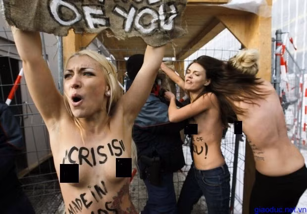 Phong trào FEMEN tại Davos, Thuỵ Sỹ Phong trào FEMEN tại Davos, Thuỵ Sỹ
