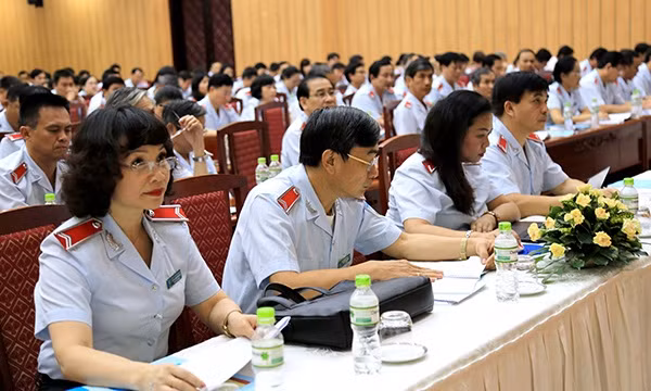Quang cảnh hội nghị. Ảnh: Báo BHXH.