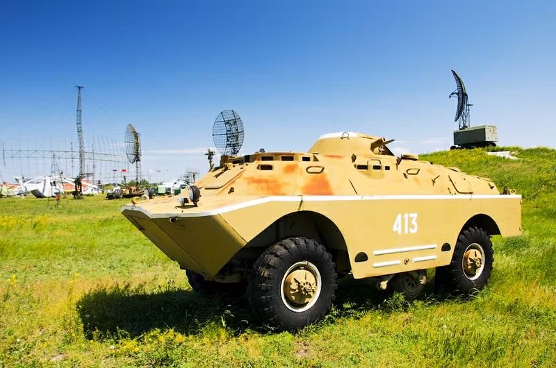 Xe hóa chất BRDM-2PH.