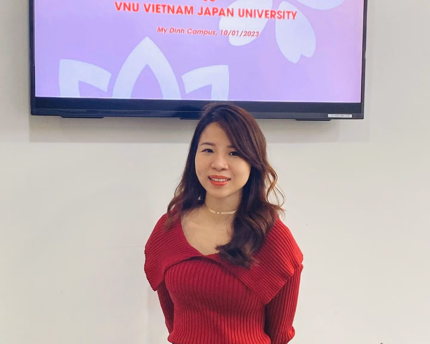 Cô Nguyễn Thị Thu Hương, giảng viên Trường Đại học Việt Nhật - Đại học Quốc gia Hà Nội. (Ảnh: NVCC) Cô Nguyễn Thị Thu Hương, giảng viên Trường Đại học Việt Nhật - Đại học Quốc gia Hà Nội. (Ảnh: NVCC)