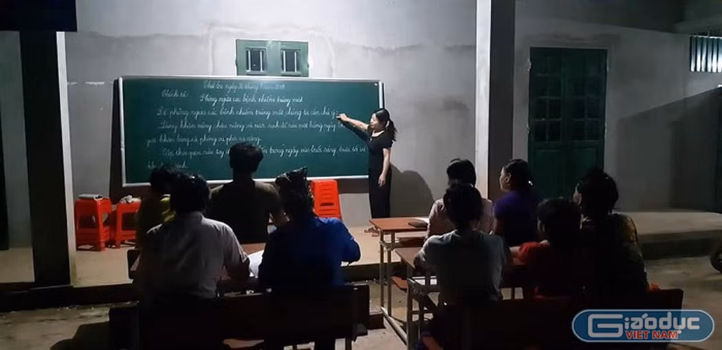 Giáo dục vùng cao có những đặc thù khác với miền xuôi (Ảnh:V.N)