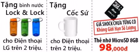 Thêm quà tặng hấp dẫn nhân sự kiện D&C Mobile số 8 Lê Đại Hành ra đời.