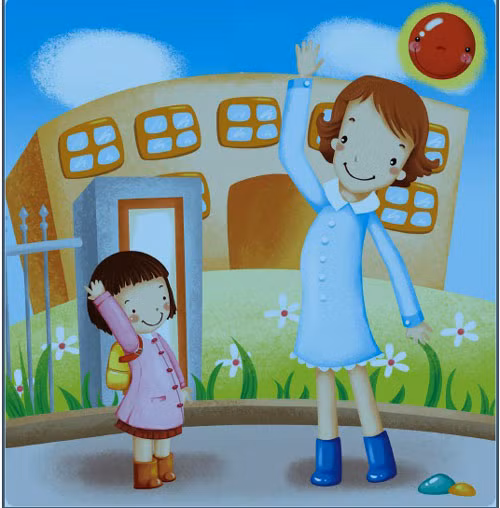 Hình ảnh cờ Trung Quốc đã được xóa bỏ trong cuốn sách "Phát triển toàn diện trí thông minh cho trẻ" - Ảnh: Công ty Hương Thủy cung cấp