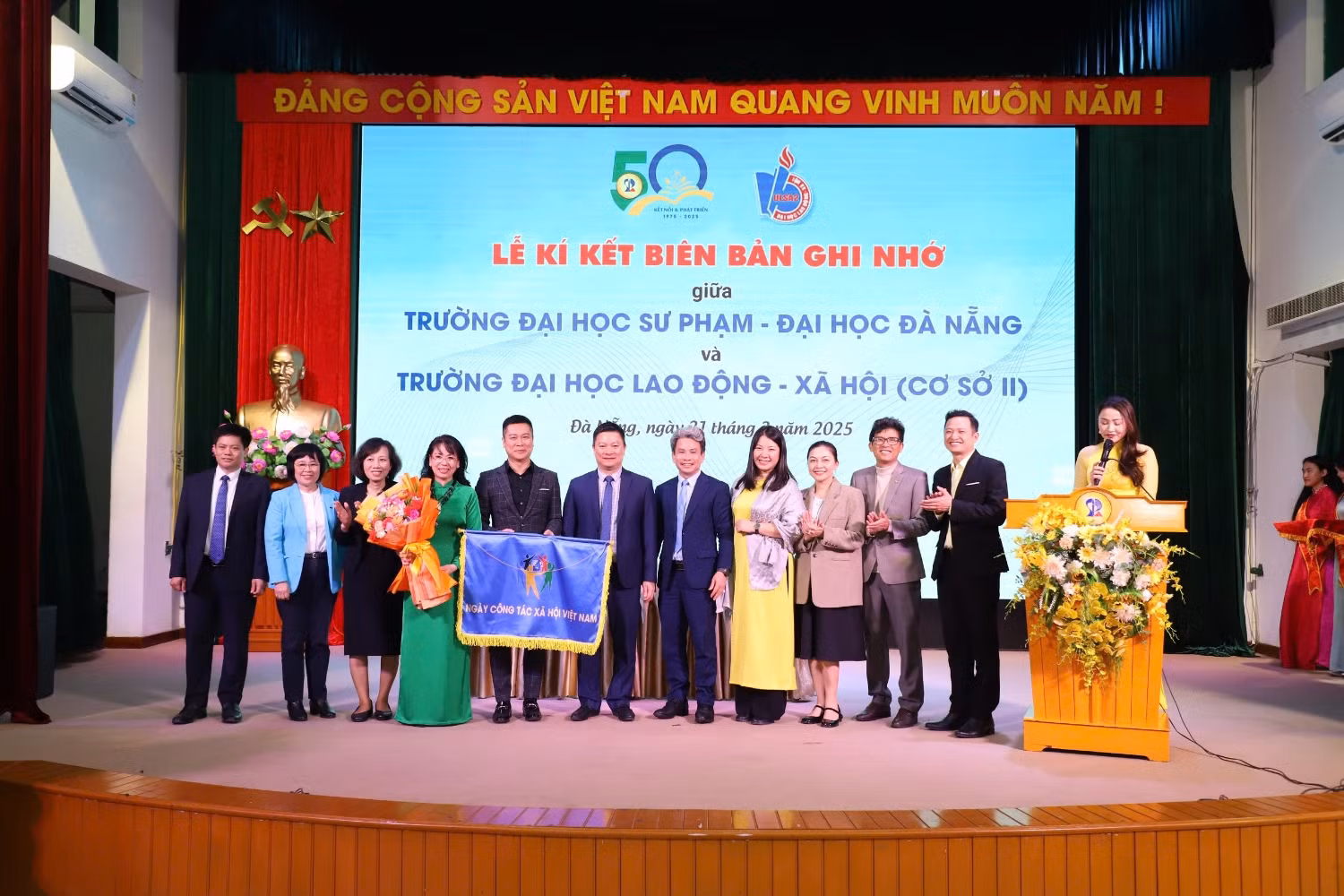 Lễ Kỷ niệm Ngày Công tác xã hội Việt Nam lần thứ 10, năm 2026 do Trường Đại học Lao động – Xã hội đăng cai tổ chức