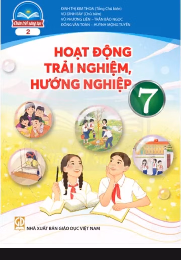 Ảnh chụp màn hình sách Trải nghiệm, hướng nghiệp 7 - Bộ Chân trời sáng tạo