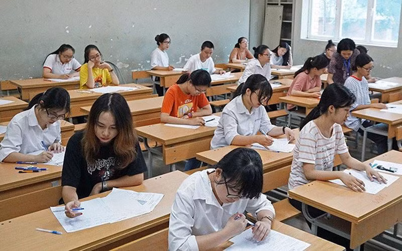 Chính phủ yêu cầu không để tái diễn tiêu cực trong kỳ thi Trung học phổ thông quốc gia. Ảnh minh họa: VTV