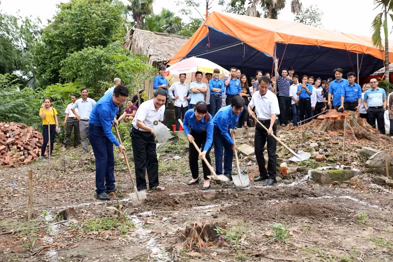 Đoàn Tập đoàn khởi công xây dựng Nhà nhân ái