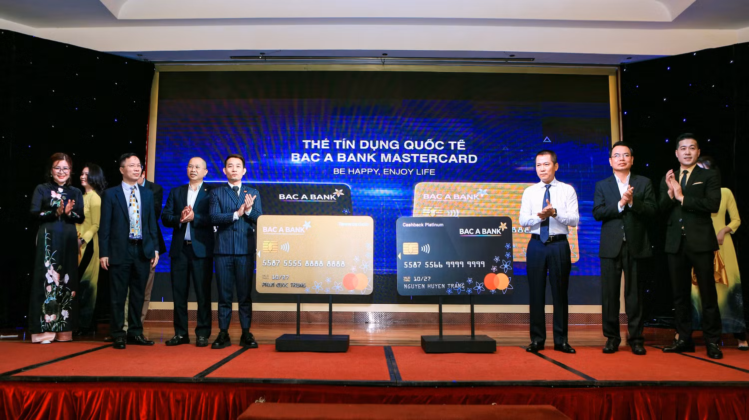 Ngân hàng thương mại cổ phần Bắc Á đã tổ chức thành công Lễ ra mắt Thẻ tín dụng quốc tế BAC A BANK MasterCard.