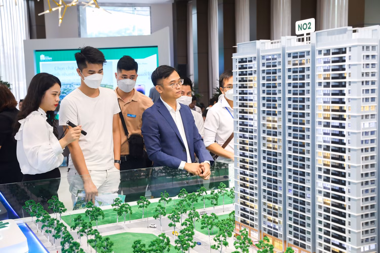 Dự án Hanoi Melody Residences có lượng khách mua tấp nập