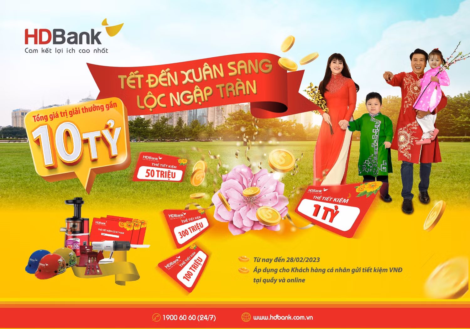 HDBank đã khởi động chương trình "tìm tỷ phú" đầu tiên của năm 2023 HDBank đã khởi động chương trình "tìm tỷ phú" đầu tiên của năm 2023
