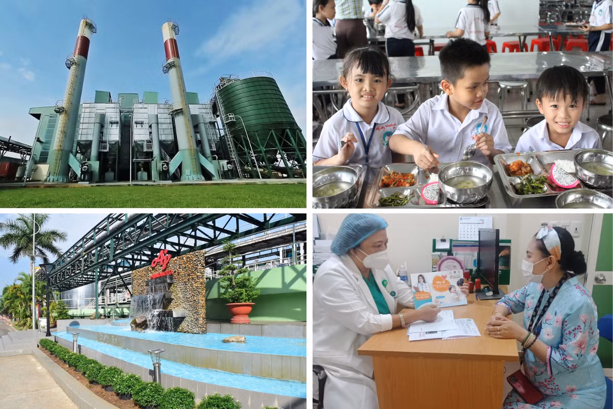 Công ty Ajinomoto Việt Nam đã luôn nỗ lực đẩy mạnh các sáng kiến nhằm giải quyết các vấn đề xã hội thông qua hoạt động kinh doanh của mình.