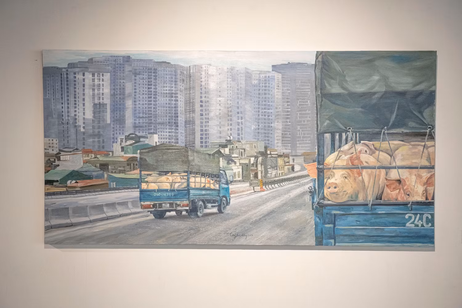 Tác phẩm Cuộc sống hằng ngày của Nghệ sĩ Vàng Hải Hưng