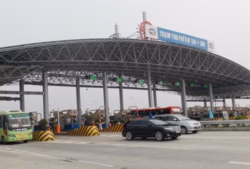 Thanh tra Chính phủ cho biết qua kiểm tra 6 dự án BOT xác định giá trị phê duyệt sai tăng 451,5 tỷ đồng, trong đó có dự án Pháp Vân - Cầu Giẽ. ảnh: Tiền phong.