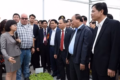 Thủ tướng Nguyễn Xuân Phúc mong muốn Việt Nam có một nền nông nghiệp thông minh. ảnh: VGP.